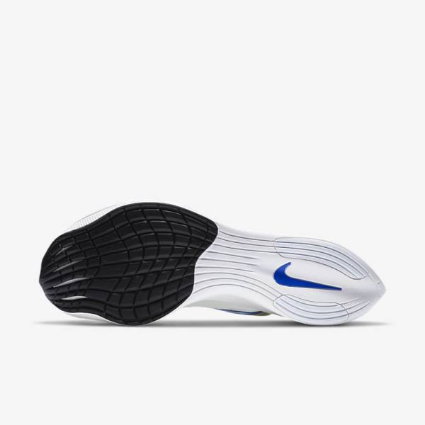 Nike ZoomX Vaporfly NEXT% Road Racing Ženske Tekaški Čevlji Bela / Črna / Modra | NK294JKO