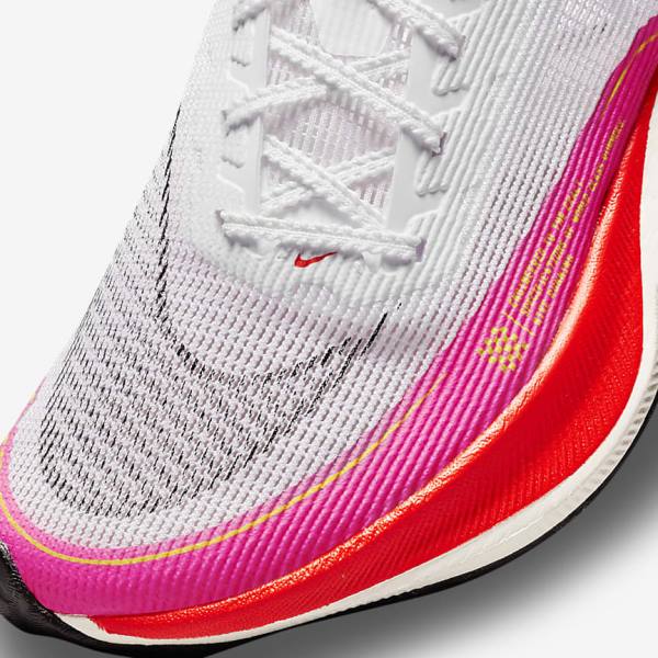 Nike ZoomX Vaporfly Next% 2 Road Racing Ženske Tekaški Čevlji Bela / Črna / Črna | NK052AVD