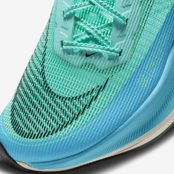 Nike ZoomX Vaporfly Next% 2 Road Racing Ženske Tekaški Čevlji Bela / Kovinski Srebrna / Črna | NK437JQV