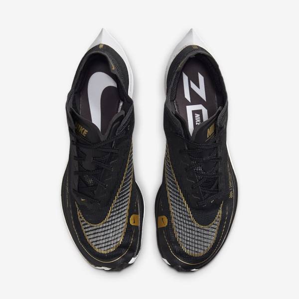 Nike ZoomX Vaporfly Next% 2 Road Racing Moški Tekaški Čevlji Bela / Turkizna / Črna / Roza | NK483SOV