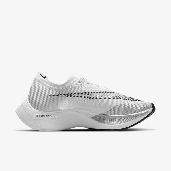 Nike ZoomX Vaporfly Next% 2 Road Racing Ženske Tekaški Čevlji Bela / Rumena / Modra | NK908ZJA