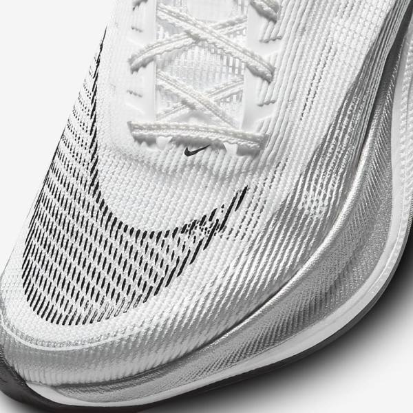 Nike ZoomX Vaporfly Next% 2 Road Racing Ženske Tekaški Čevlji Bela / Rumena / Modra | NK908ZJA