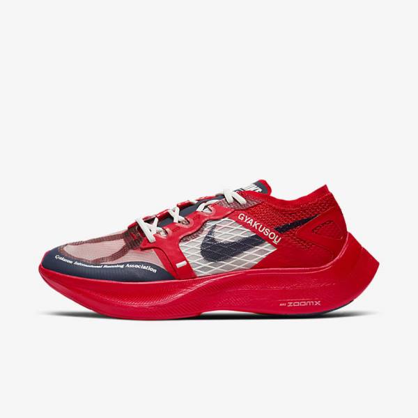 Nike ZoomX Vaporfly Next% x Gyakusou Moški Superge Rdeča / Modra | NK537EDC