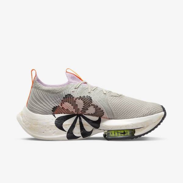 Nike Zoom Alphafly Next Nature Road Racing Moški Tekaški Čevlji Kremna | NK210JEU