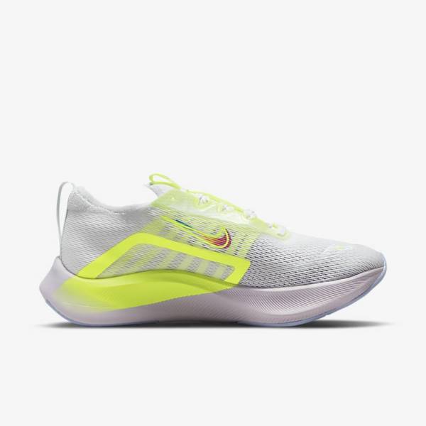 Nike Zoom Fly 4 Premium Road Ženske Tekaški Čevlji Črna / Temno Siva / Bela | NK429DMX