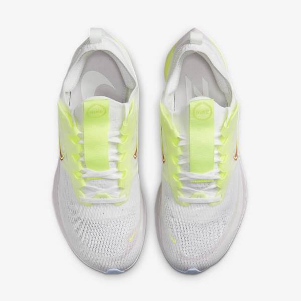 Nike Zoom Fly 4 Premium Road Ženske Tekaški Čevlji Črna / Temno Siva / Bela | NK429DMX