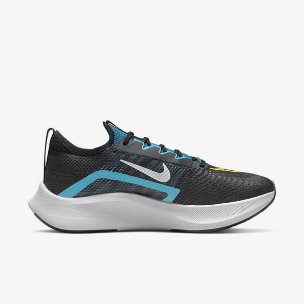 Nike Zoom Fly 4 Road Moški Tekaški Čevlji Črna / Zelena / Oranžna | NK647PLA