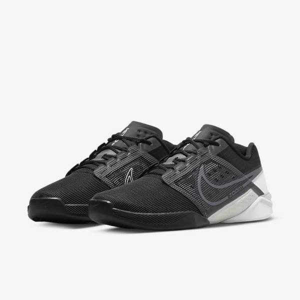 Nike Zoom Metcon Turbo 2 Moški Športni Copati Črna / Bela / Temno Siva / Kovinski Siva | NK896TBY