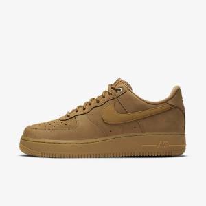 Nike Air Force 1 07 WB Moški Superge Svetloba Rjav / Črna | NK457KMV