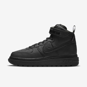 Nike Air Force 1 Boot Moški Superge Črna / Temno Siva / Bela | NK489IVO