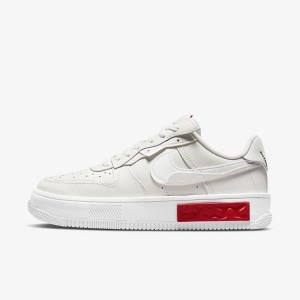 Nike Air Force 1 Fontanka Ženske Superge Bela / Rdeča | NK149PYD