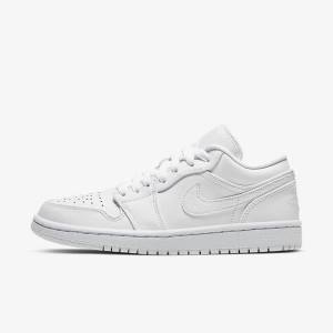 Nike Air Jordan 1 Low Ženske Superge Bela | NK014SIU