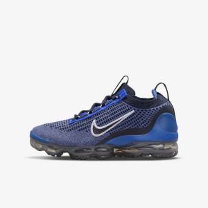 Nike Air VaporMax 2021 FK Older Otroci Superge Kraljevsko Modra | NK735RHG