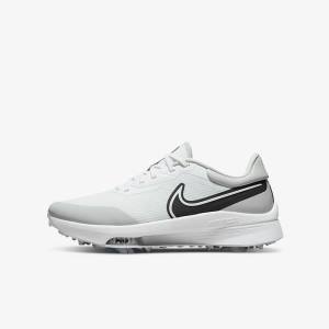 Nike Air Zoom Infinity Tour NEXT% Moški Čevlji Za Golf Bela / Siva / Turkizna / Črna | NK659UKH