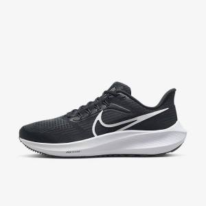 Nike Air Zoom Pegasus 39 Road Ženske Tekaški Čevlji Črna / Temno Siva / Bela | NK148UJO