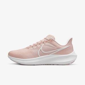 Nike Air Zoom Pegasus 39 Road Ženske Tekaški Čevlji Roza / Svetloba Roza / Bela | NK708QXG