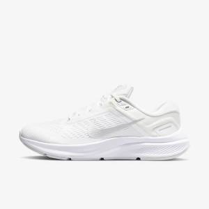 Nike Air Zoom Structure 24 Road Ženske Tekaški Čevlji Platina Platina | NK649KEZ