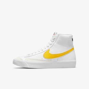 Nike Blazer Mid 77 Older Otroci Superge Bela | NK310EJV