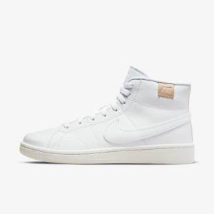 Nike Court Royale 2 Mid Ženske Superge Bela | NK978LYH