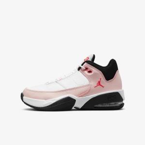 Nike Jordan Max Aura 3 Older Otroci Jordan Čevlji Bela / Črna | NK015TBM