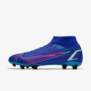 Nike Mercurial Superfly 8 Academy By You Custom Ženske Nogometni Čevlji Večbarvni | NK037RYG