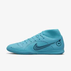 Nike Mercurial Superfly 8 Club IC Indoor Court Moški Nogometni Čevlji Modra / Oranžna | NK164CBX