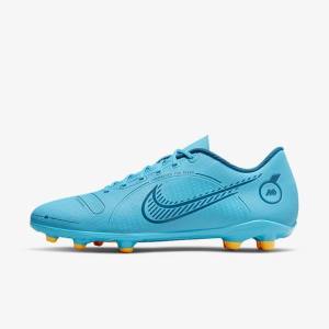 Nike Mercurial Vapor 14 Club MG Multi-Ground Ženske Nogometni Čevlji Modra / Oranžna | NK624GVC