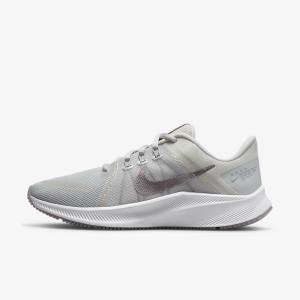 Nike Quest 4 Premium Road Ženske Tekaški Čevlji Črna / Roza / Temno Siva / Bela | NK371BKZ