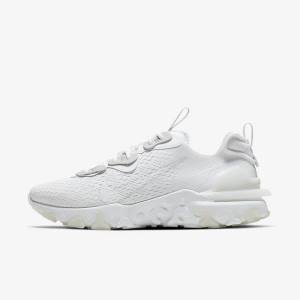 Nike React Vision Moški Superge Bela / Svetloba Siva / Svetloba Siva | NK013EXL