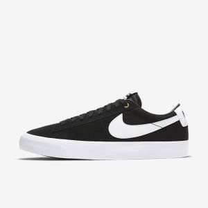 Nike SB Zoom Blazer Low Pro GT Moški Superge Črna / Svetloba Rjav / Bela | NK845BRY