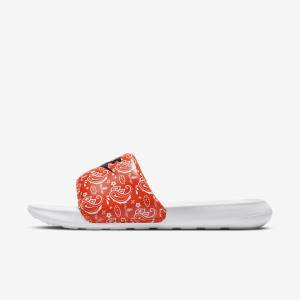 Nike Victori One Print Ženske Natikači Oranžna / Bela / Črna | NK394FXL