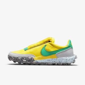 Nike Waffle Racer Crater Ženske Superge Rumena / Modra / Zelena | NK152UEI