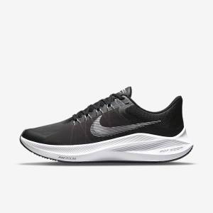 Nike Winflo 8 Road Moški Tekaški Čevlji Črna / Temno Siva / Bela | NK847HPR